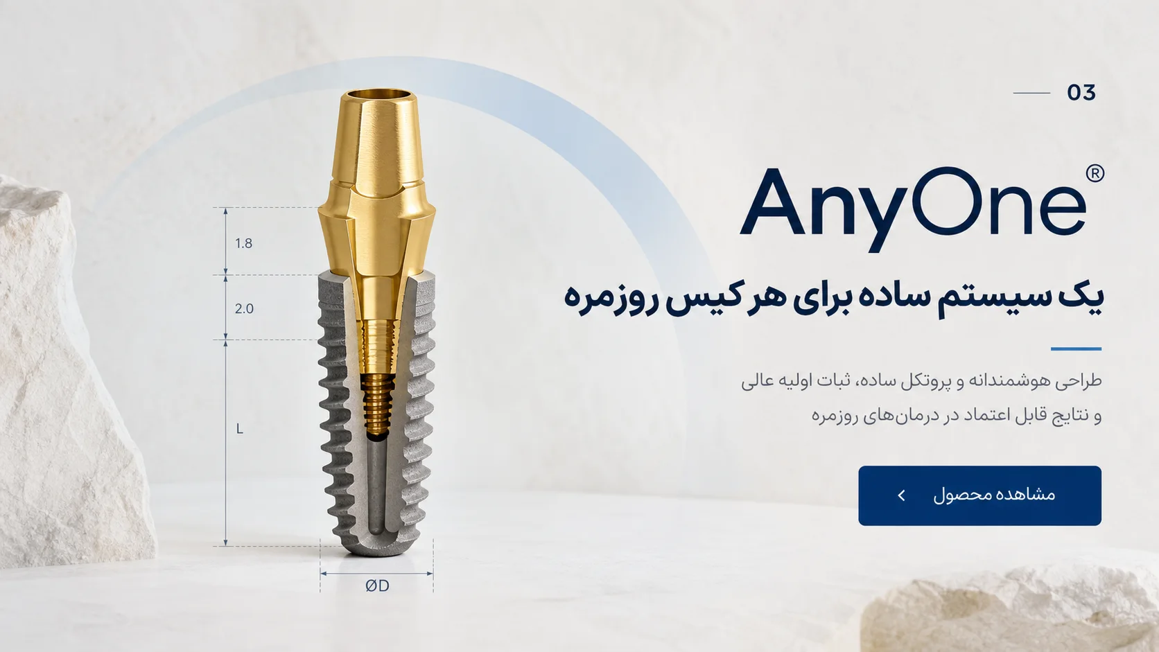 AnyOne، جریان کاری همهمنظوره برای درمان روتین
